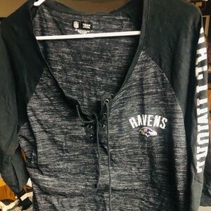 NFL Team Apparel Black Top